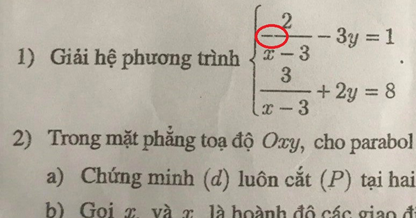 Đề thi Toán vào lớp 10 in mờ khiến nhiều thí sinh hiểu nhầm: Sở GD&ĐT Hà Nội lên tiếng 

