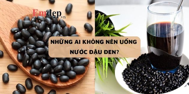 Những ai không nên uống nước đậu đen? Lưu ý khi uống nước đậu đen