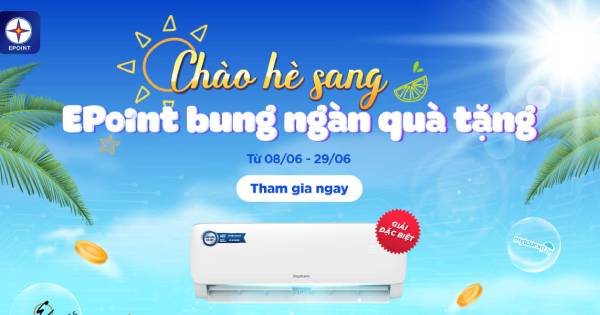 Tải ứng dụng EPoint chung tay vì môi trường xanh