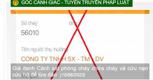 Công an phát cảnh báo về thủ đoạn lừa đảo mới xuất hiện

