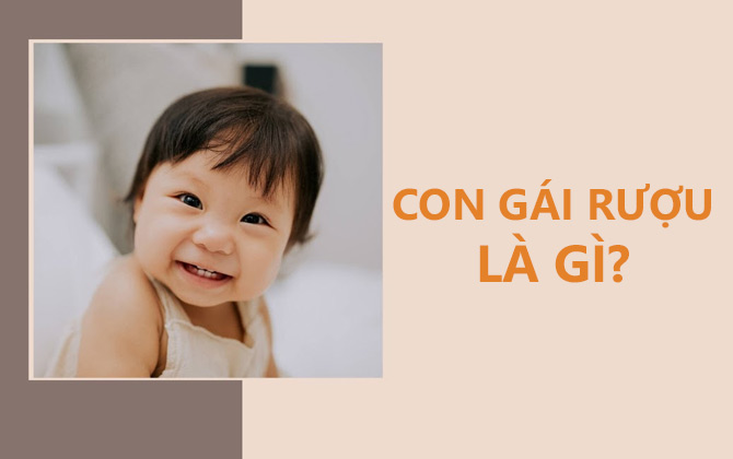 Con gái rượu là gì? Tại sao gọi “con gái rượu”, "bình rượu mơ"?