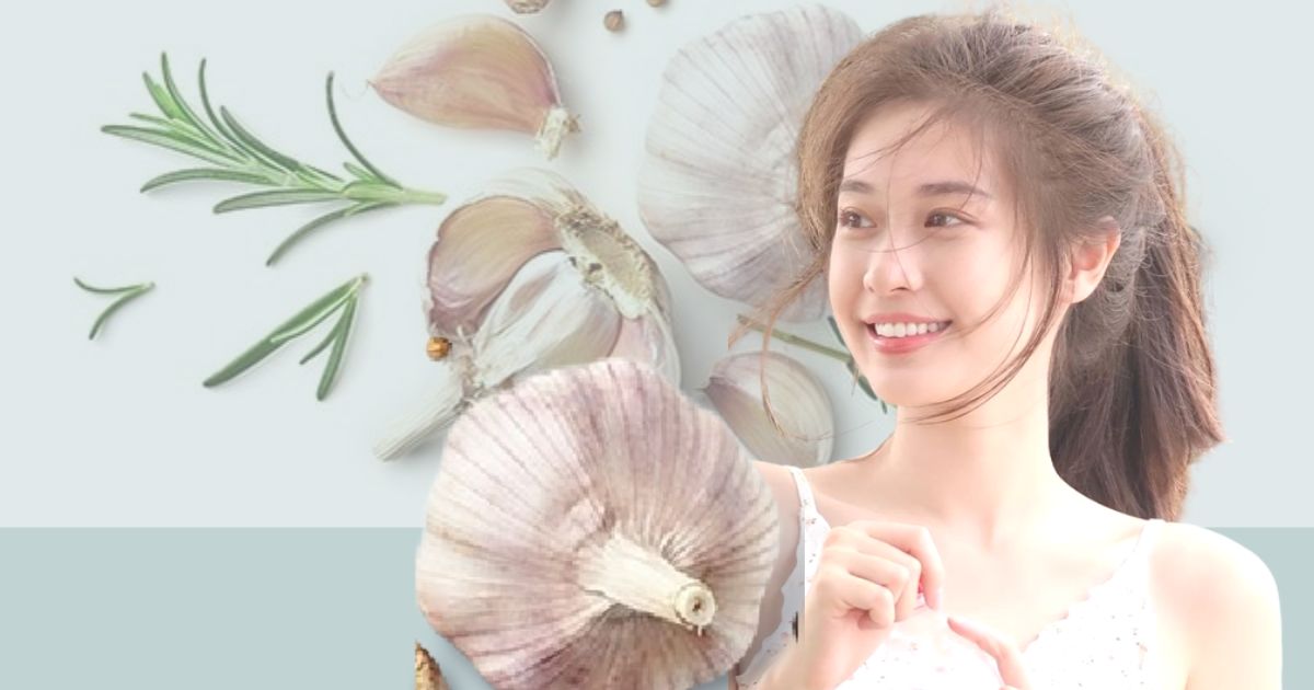 Chỉ vài nhánh tỏi giúp bạn đẹp từ da đến tóc