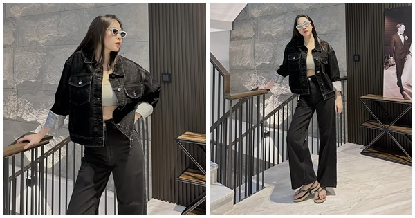 Sau sinh một tháng, Đàm Thu Trang 'tút tát' lại nhan sắc, xuất hiện như 'fashionista'
