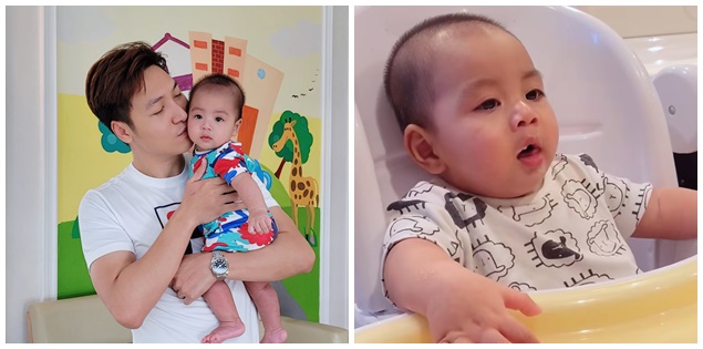 Con trai út Mạnh Trường bộc lộ khả năng 'nối nghiệp bố' từ bé nhưng 'lạ' lắm
