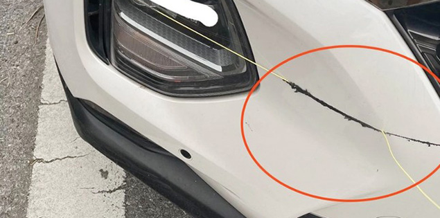 Dây diều "sắc như diều" cứa vào cổ người đi đường, cứa đứt vỏ ô tô đang lưu thông

