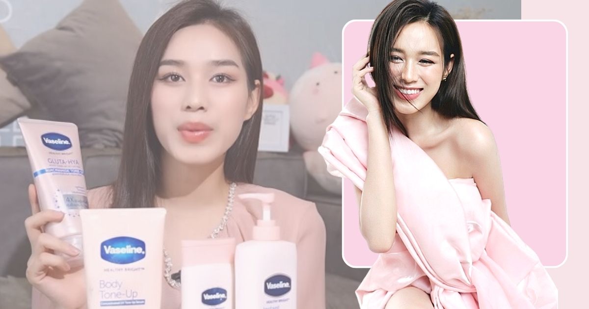 Loại Vaseline giúp Hoa hậu Đỗ Thị Hà có làn da trắng sáng từ đầu tới chân, giá chỉ ngang 3 cốc trà sữa