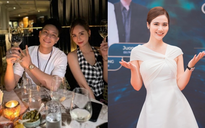 Huyền Lizzie đăng hình bên sao nam điển trai, không chỉ dùng đồ đôi còn thừa nhận có tướng phu thê