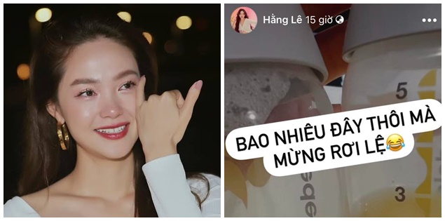 Vừa sinh con được ít ngày Minh Hằng đã 'rơi lệ' vì điều này
