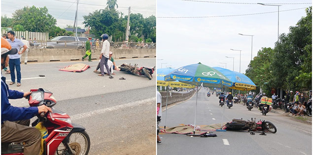 Vụ 2 cha con tử vong trên đường đến trường: Công an thông tin nguyên nhân

