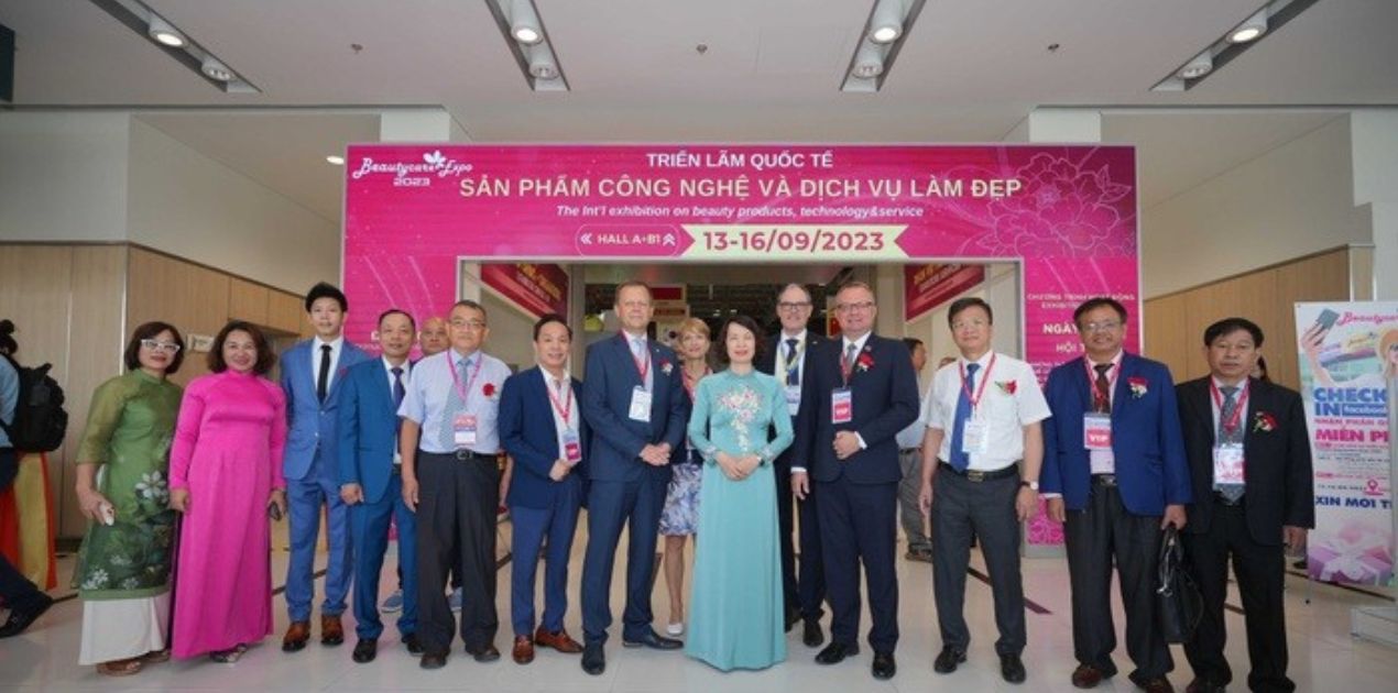 Khai mạc triển lãm quốc tế về sản phẩm, dịch vụ và công nghệ làm đẹp Vietnam Beautycare Expo 2023
