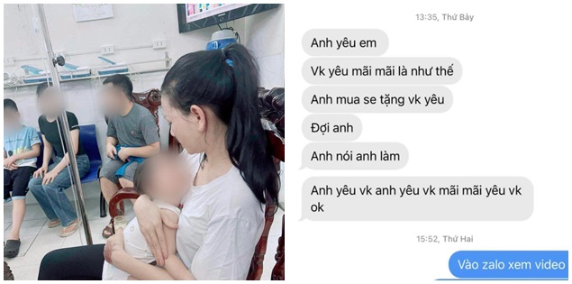 Vợ chăm con ở bệnh viện, chồng nói "yêu em mãi" nhưng vẫn rủ "cô bạn thân" đến chơi nhà