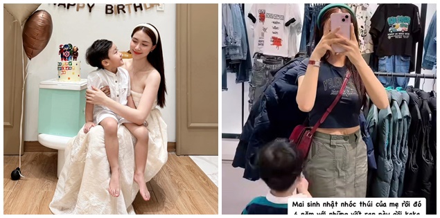 Con trai 4 tuổi, Hòa Minzy vẫn hằn rõ dấu vết lúc mang thai, chính chủ khẳng định 'không hối hận'

