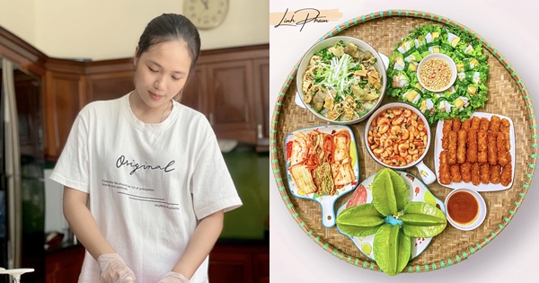 Cô nàng genZ gây sốt khi chia sẻ loạt mâm cơm đầy màu sắc cực hấp dẫn khiến bao người ngưỡng mộ

