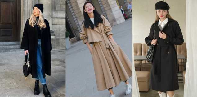 Trench coat vẫn là kiểu áo khoác 'bất bại' của mùa thu đông 2023