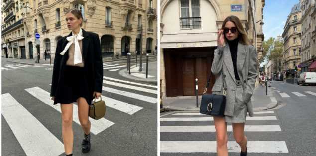 Học quý cô Pháp 5 kiểu áo phù hợp để diện bên trong blazer ngày trời lạnh