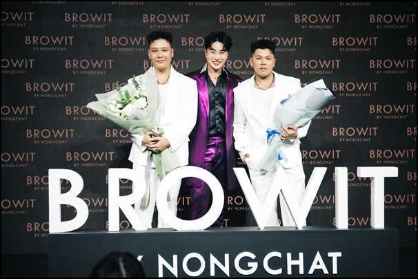 Quân Pu tham gia sự kiện ra mắt dòng sản phẩm Long Stay Series từ thương hiệu Browit By Nongchat
