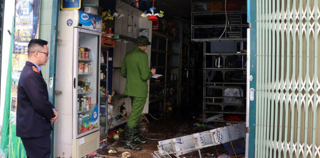 Vụ cháy nhà trong đêm,vợ chồng cụ già gần 90 tuổi tử vong: Nguyên nhân do nổ ti vi

