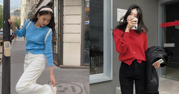 Mùa lạnh diện áo len màu nổi, vừa xinh vừa cuốn hút
