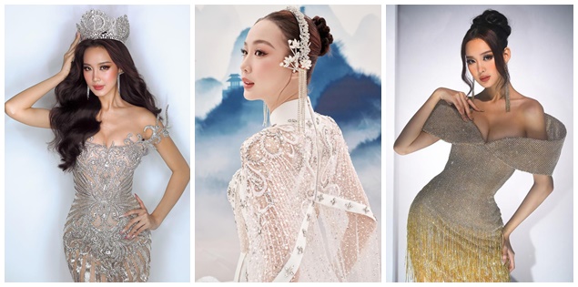 Bảo Ngọc mang hẳn 3 outfits hoành tráng để kết thúc nhiệm kỳ Miss Intercontinental, ghi điểm lớn với trang phục này
