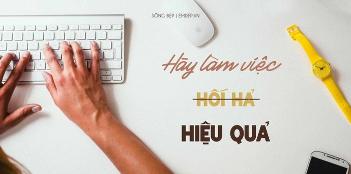 Những người đang làm việc cật lực có phải là yêu công việc?