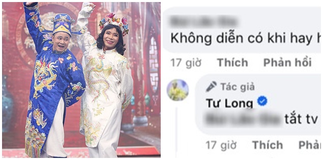 Bị cà khịa "không diễn Táo Quân có khi hay hơn", NSND Tự Long đáp trả thế nào?