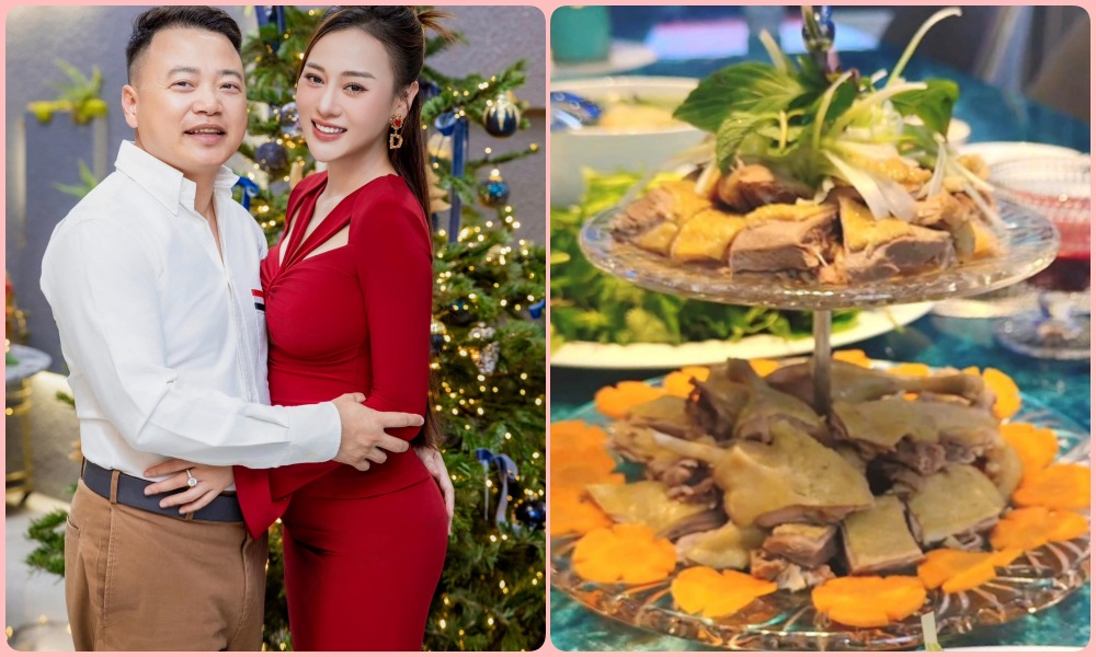 Vịt làm 4 món, Phương Oanh cứ đảm đang, khéo léo thế này bảo sao Shark Bình không yêu