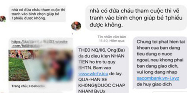 Cảnh giác với thủ đoạn lừa đảo qua lời mời bình chọn trên Facebook

