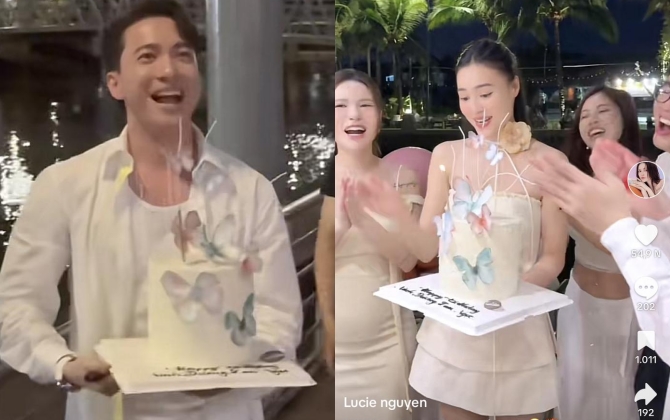 Ninh Dương Lan Ngọc sốc khi được tổ chức sinh nhật, bất ngờ nhất là sự có mặt của S.T Sơn Thạch

