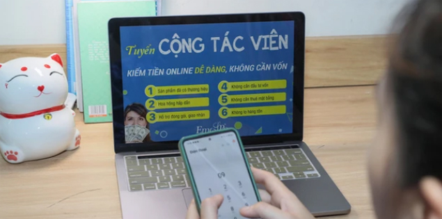 Trúng bẫy "hoa hồng" làm nhiệm vụ online, cô gái ở Hà Nội mất gần 200 triệu

