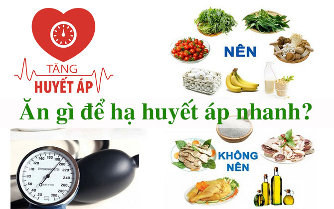 Ăn gì để hạ huyết áp nhanh, hiệu quả và an toàn?