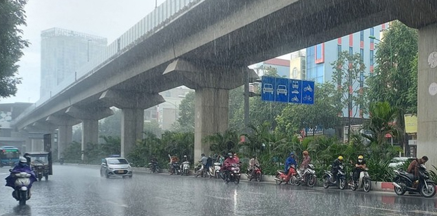 Thông tin mới về đợt mưa dông ở miền Bắc

