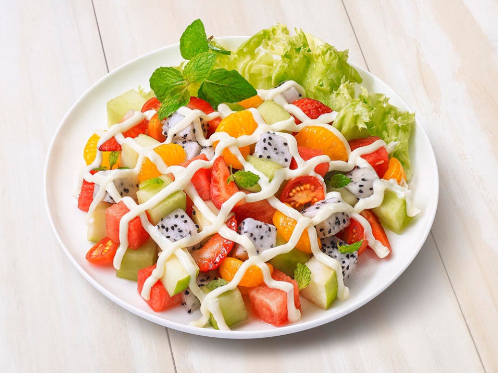 Hè này chị em nhớ làm salad hoa quả tươi mát, nhanh gọn, ăn vừa thon dáng vừa đẹp da