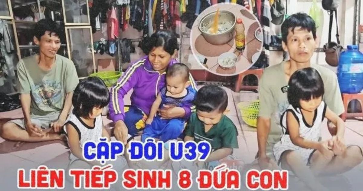 Cặp vợ chồng đông con nhất nhì Hậu Giang nói gì về chuyện sinh thêm con?