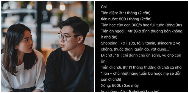 Gia đình trẻ khiến dân mạng "cạn lời": Thu nhập 43 triệu đồng, muốn tiết kiệm một tỷ đồng nhưng mỗi tháng đi du lịch hết 12 triệu đồng