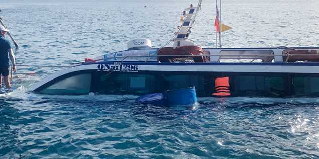 Tiết lộ nguyên nhân vụ chìm ca nô chở 20 hành khách ở Cù Lao Chàm


