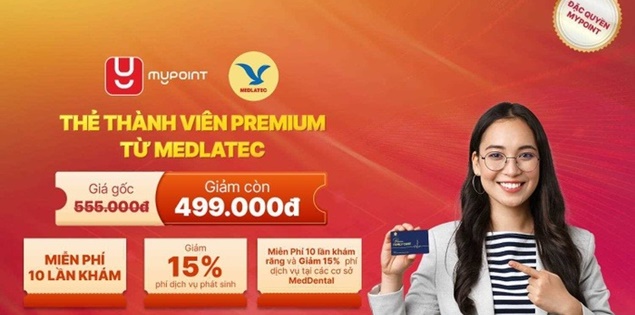 Cơ hội sở hữu thẻ khám sức khỏe Premium Family Care trị giá 555.000 đồng chỉ với 499.000 đồng