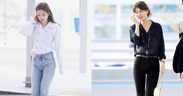 Cặp bạn thân Suzy - Jennie gợi ý diện quần jeans đơn giản nhưng cứ mặc là trẻ trung, sành điệu miễn bàn

