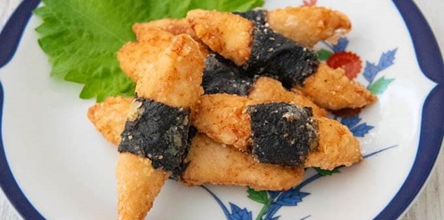 Gà cuộn rong biển chiên giòn thơm phức, đậm đà, cực hấp dẫn