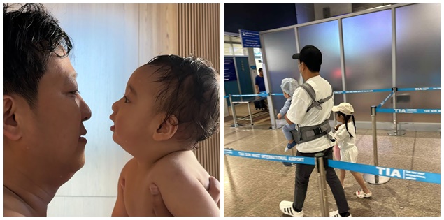 Trường Giang lần đầu khoe cận mặt con trai, tự nhận 'cha nào con nấy'
