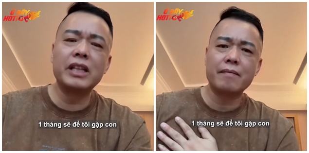 Tôn Bằng rớt nước mắt than nhớ con, trách Hằng Du Mục "chia cắt tình cha con" khiến dân mạng ngao ngán