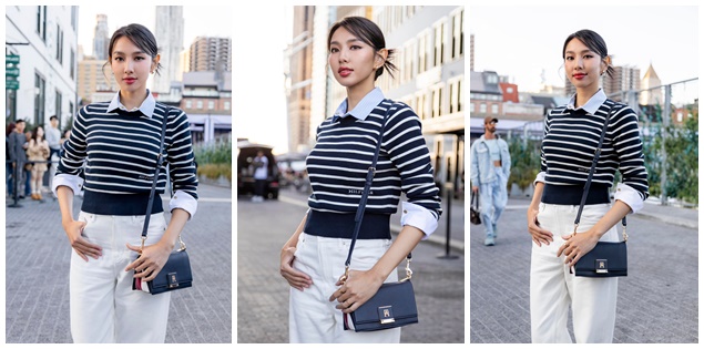 Không váy áo lộng lẫy, Hoa hậu Thùy Tiên vẫn cực cuốn hút tại New York Fashion Week

