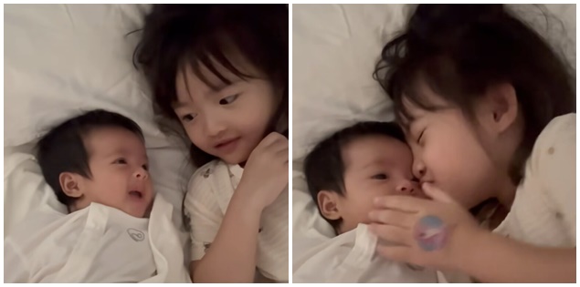 Con gái Đông Nhi phạm lỗi khi chơi với em sơ sinh, Ông Cao Thắng liền có cách xử lý nhận lời khen
