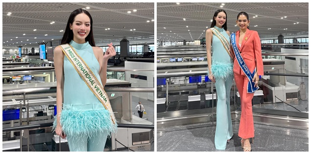 Hoa hậu Thanh Thủy mặc 'khó hiểu' trong ngày đầu nhập cuộc Miss International