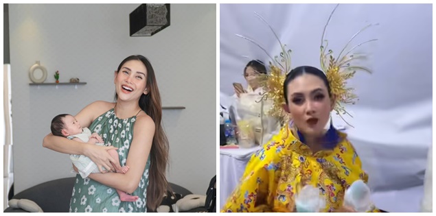 Võ Hoàng Yến diện đồ lộng lẫy đi làm nhưng không quên mang theo đồ vật này