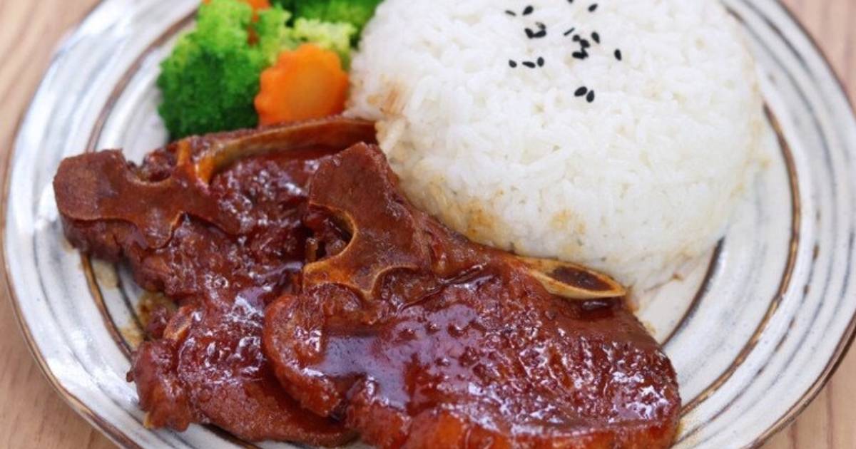 Sườn cốt lết sốt teriyaki mềm ngon đậm đà cho cuối tuần, chồng con mê mẩn chỉ ở nhà để ăn
