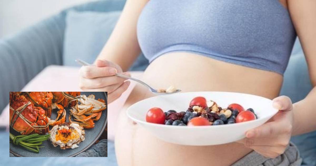 Ăn liên tiếp 6 con cua, bà bầu gặp chuyện chẳng lành