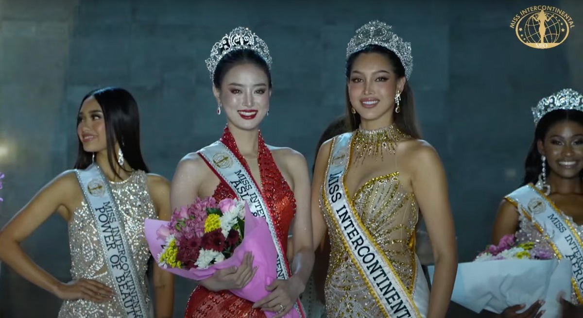 Bùi Khánh Linh đoạt Á hậu 3 Miss Intercontinental 2024