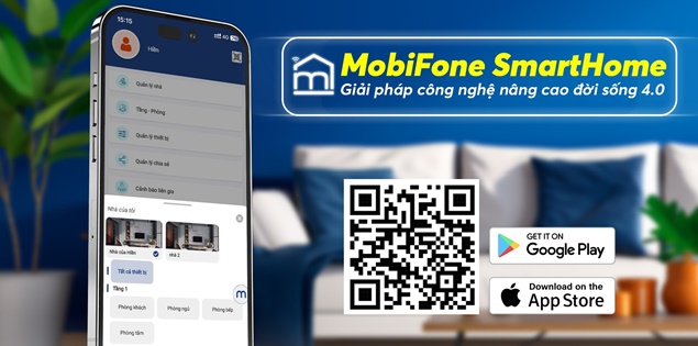 MobiFone SmartHome - Giải pháp nhà thông minh toàn diện