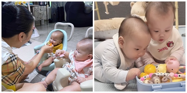 'Kho báu' của Phương Oanh dành cho cặp sinh đôi