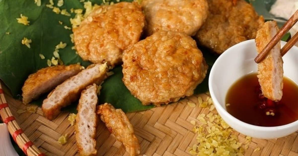 Cuối tuần, mẹ đảm trổ tài làm chả cốm chuẩn vị Hà thành  